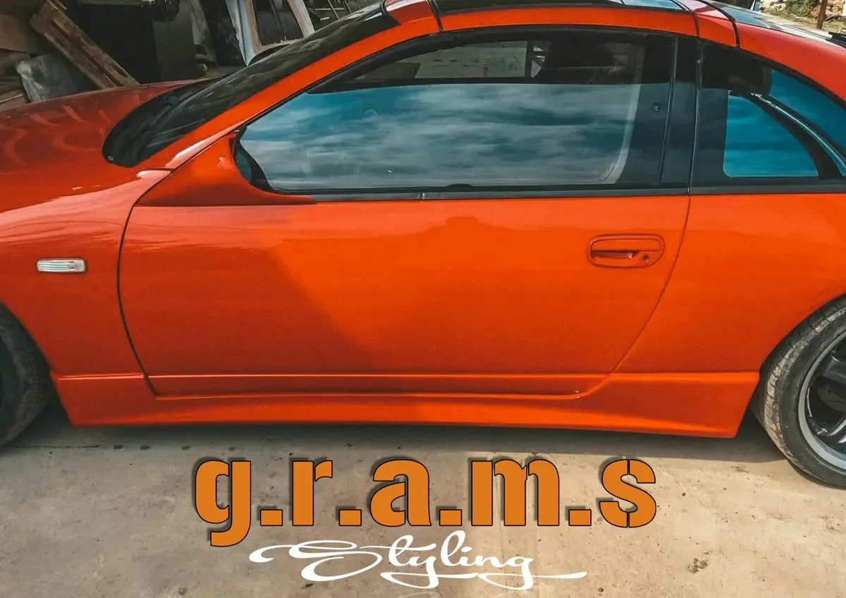 Nissan 300ZX Z32 Roadster Side Skirts - Impul Style 2-Piece, photo 7 of 9