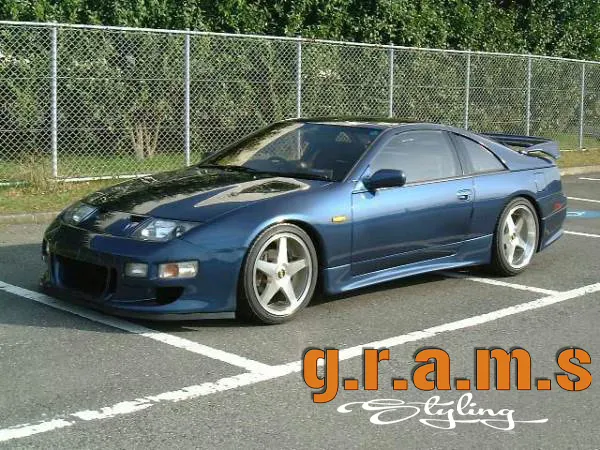 Nissan 300ZX Z32 Roadster Side Skirts - Impul Style 2-Piece, photo 2 of 9
