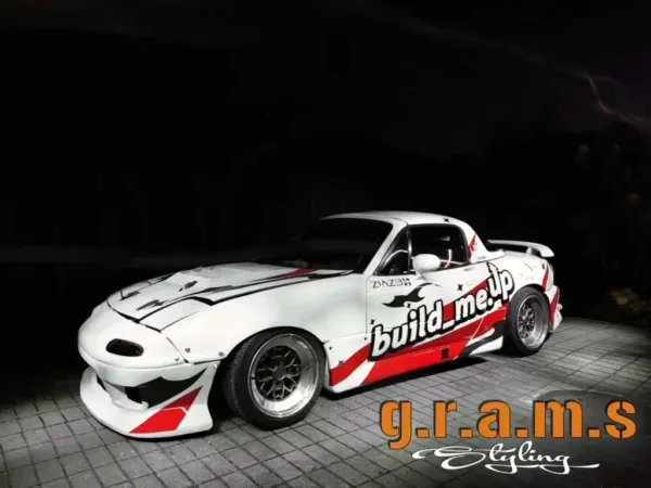 Mazda MX-5 NA Miata Front Fender Flares - +35mm Wide