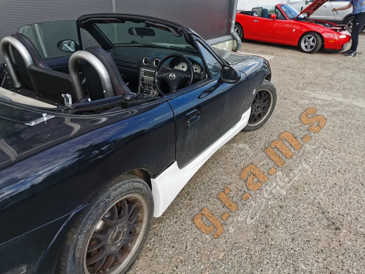 Mazda MX-5 NB Miata Side Skirts - Mazdaspeed V2 Style, photo 6 of 9