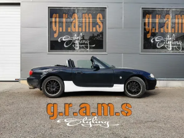 Mazda MX-5 NB Miata Side Skirts - Mazdaspeed V2 Style, photo 1 of 9