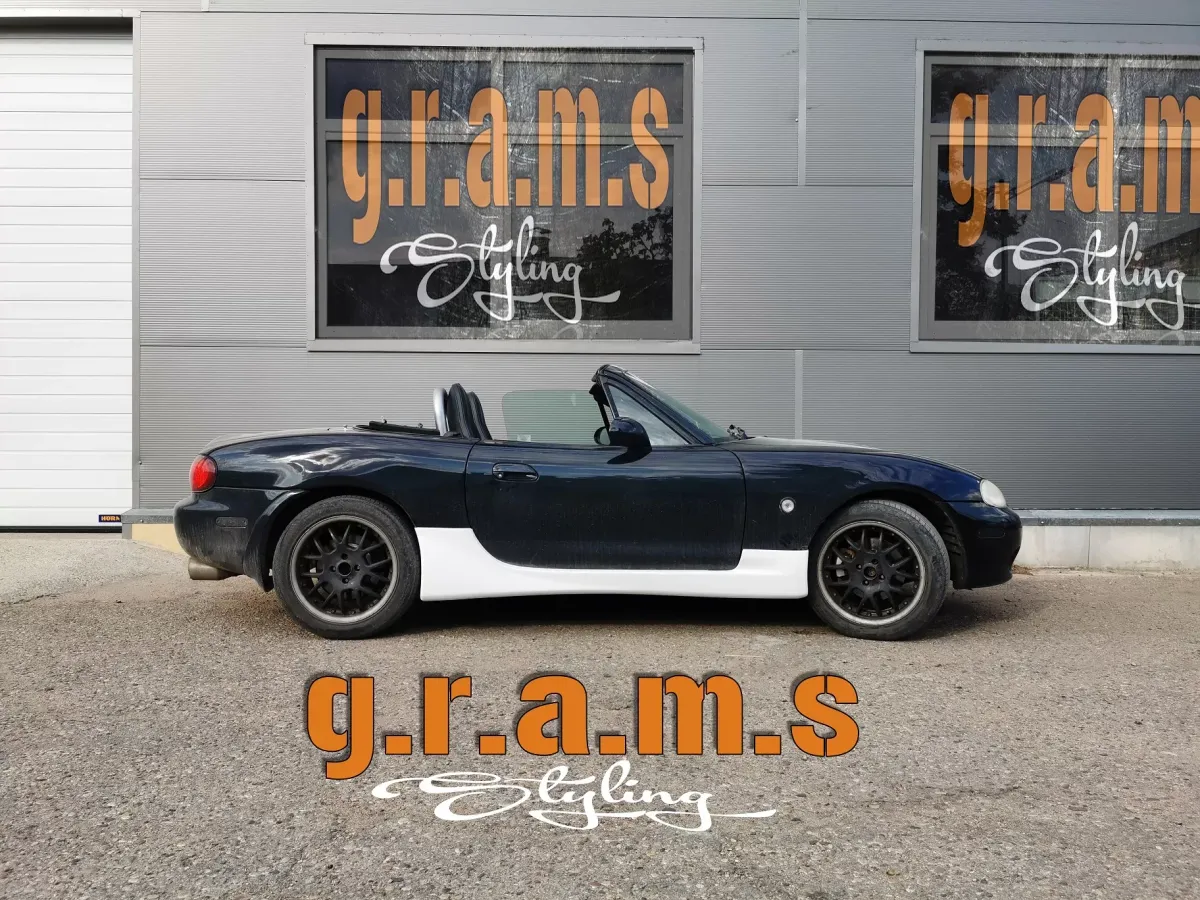 Mazda MX-5 NB Miata Side Skirts - Mazdaspeed V2 Style, photo 7 of 9