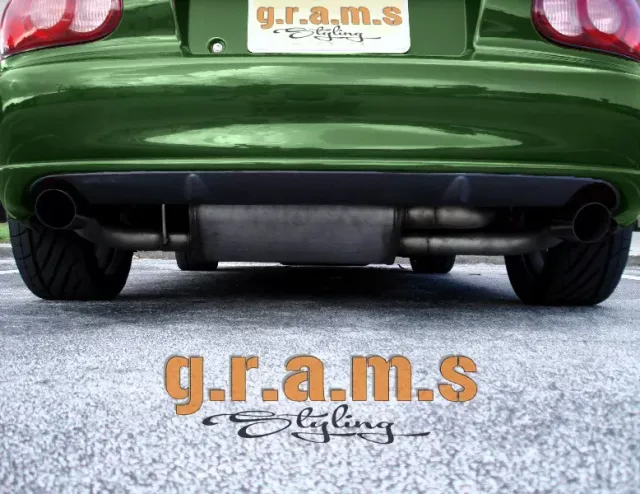 Mazda MX-5 Miata NB Rear Lip - Mazdaspeed Style