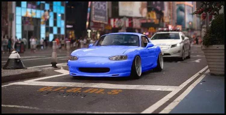 Mazda MX-5 Miata NB Front Lip - RS Style, bild 2 av 9