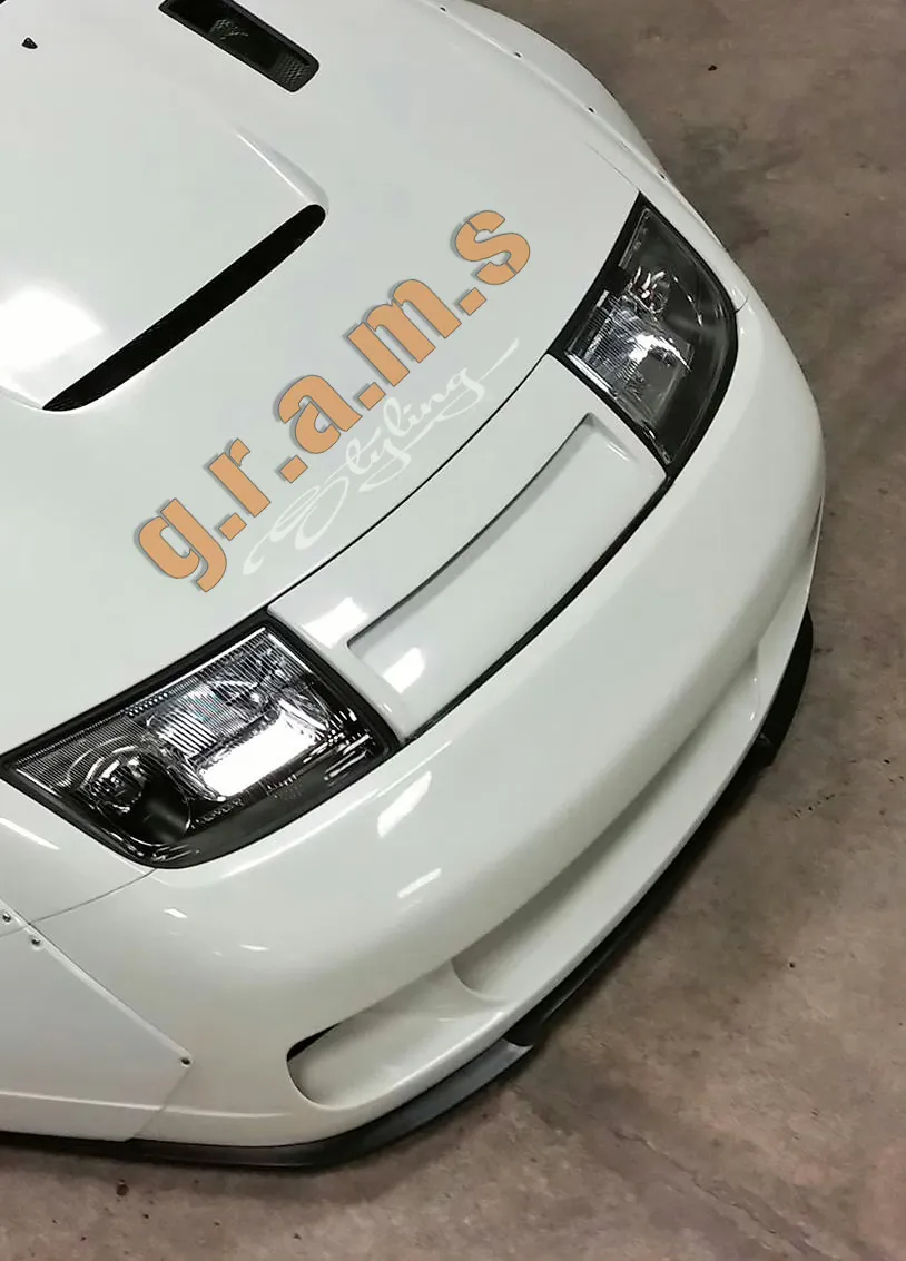 Nissan 300ZX Z32 Vented Nose Panel, Foto 2 von 12