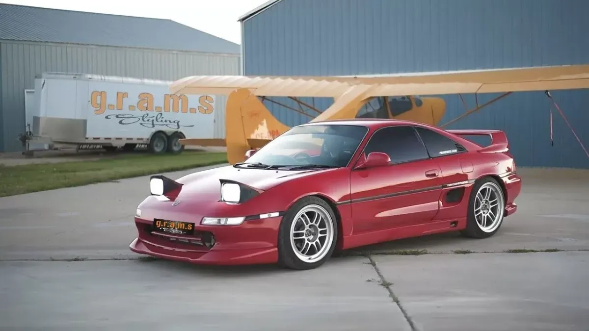 Toyota MR2 SW20 Front Lip - Greddy Style, photo 4 of 9