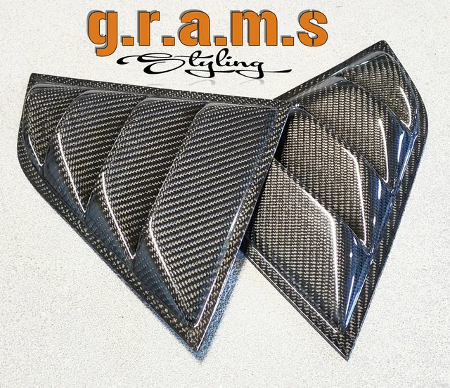 Nissan 370Z Side Window Louvers