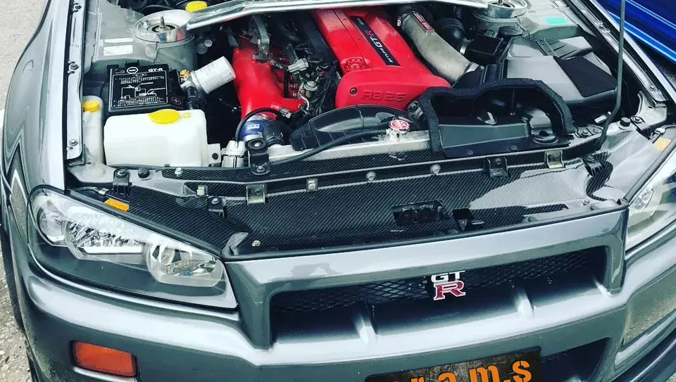 Nissan Skyline R34 GT-R Radiator Cooling Panel, photo 7 of 7