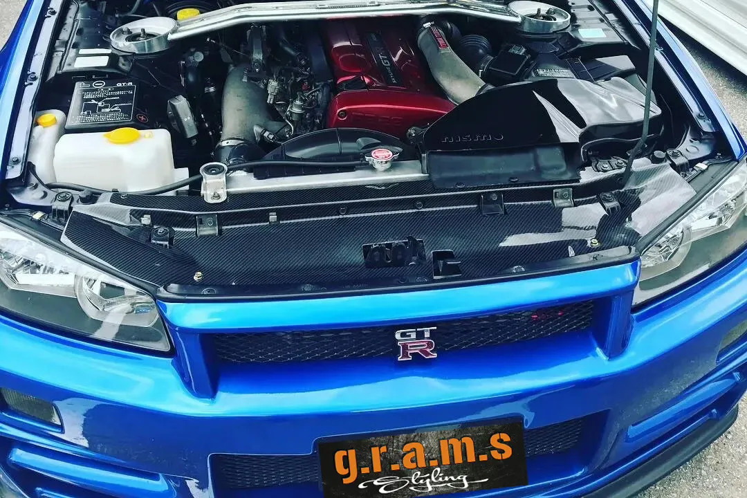Nissan Skyline R34 GT-R Radiator Cooling Panel, photo 6 of 7