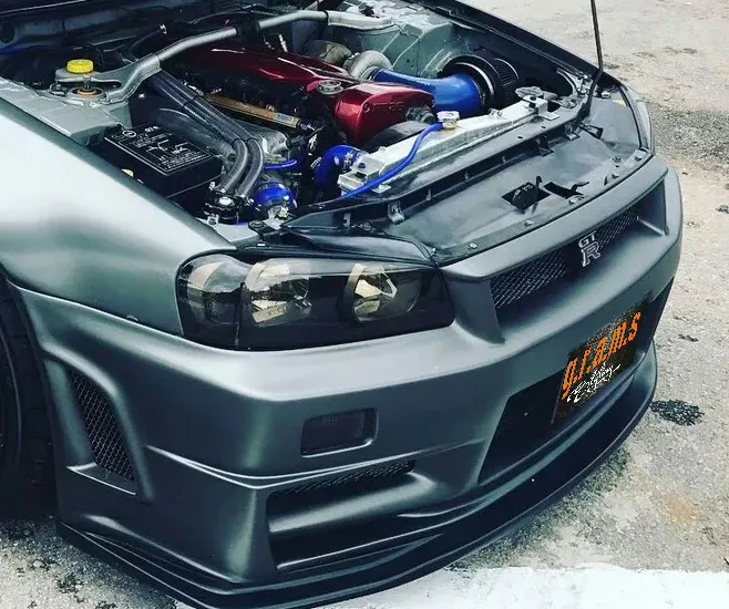 Nissan Skyline R34 GT-R Radiator Cooling Panel, photo 5 of 7