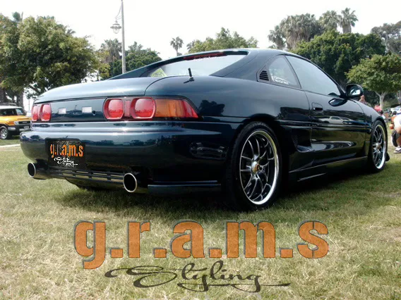 Toyota MR2 Greddy Style Rear Bumper Spats, photo 6 of 9