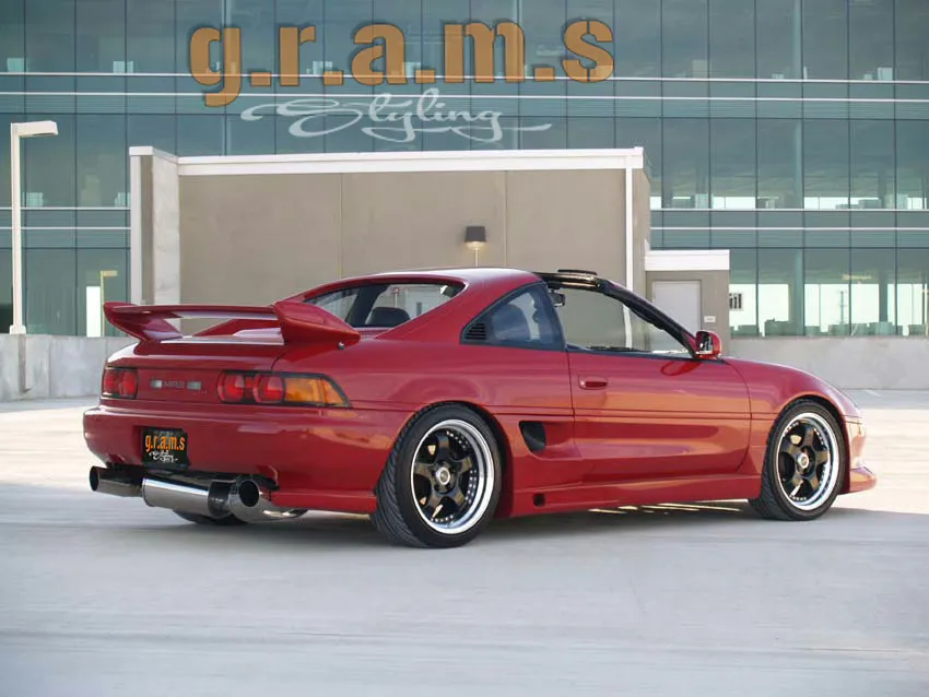 Toyota MR2 Greddy Style Rear Bumper Spats, photo 5 of 9