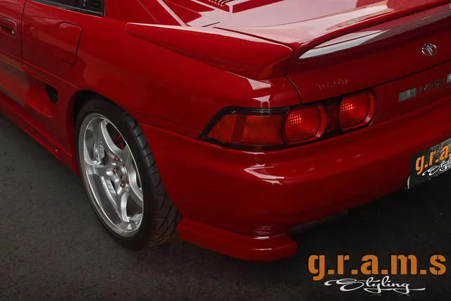 Toyota MR2 Greddy Style Rear Bumper Spats