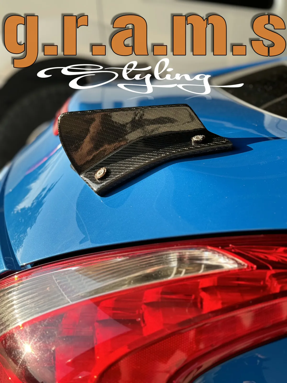 Nissan 370Z GT Spoiler Boot Mounts, photo 6 of 6