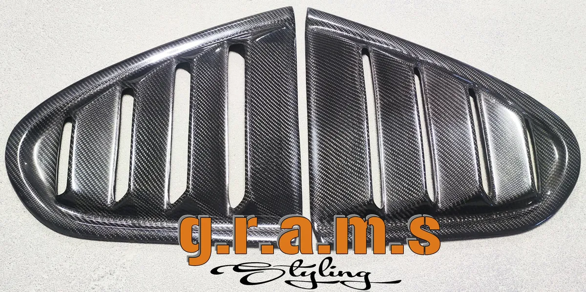 Toyota Supra MK4 JZA80 Side Window Louvers/ Vents, foto 9 van 12