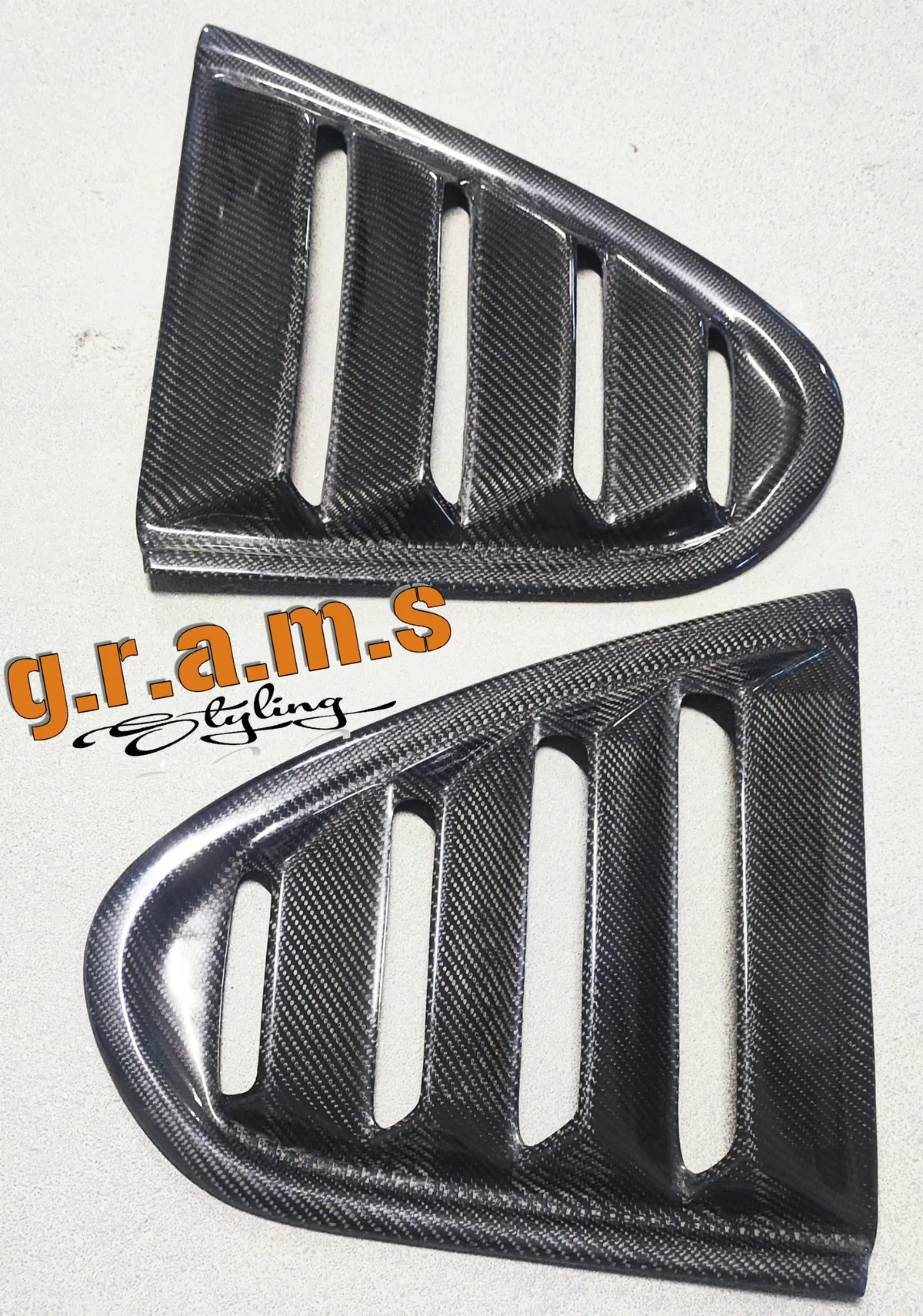 Toyota Supra MK4 JZA80 Side Window Louvers/ Vents, foto 10 van 12
