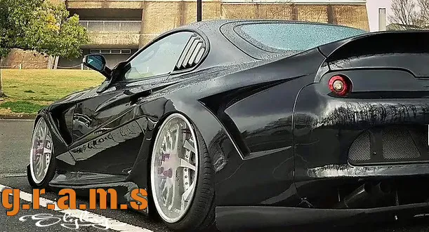 Toyota Supra MK4 JZA80 Side Window Louvers/ Vents, foto 8 van 12