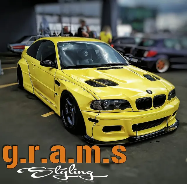 BMW E46 Coupe Wide Front Wings / Fender Flares - Version 2