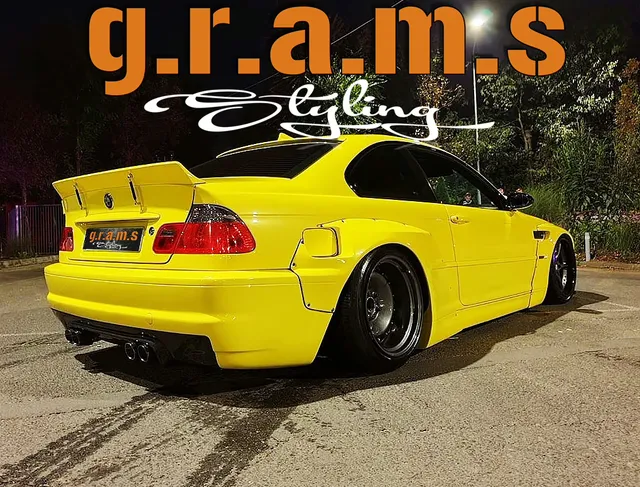 BMW E46 Coupe Version 2 Wide Rear Quarters/ Fender Flares
