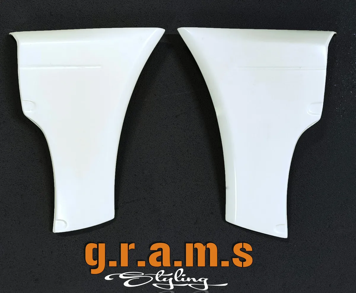 BMW E46 Coupe Wide Front Wings / Fender Flares - Version 2, photo 7 of 8