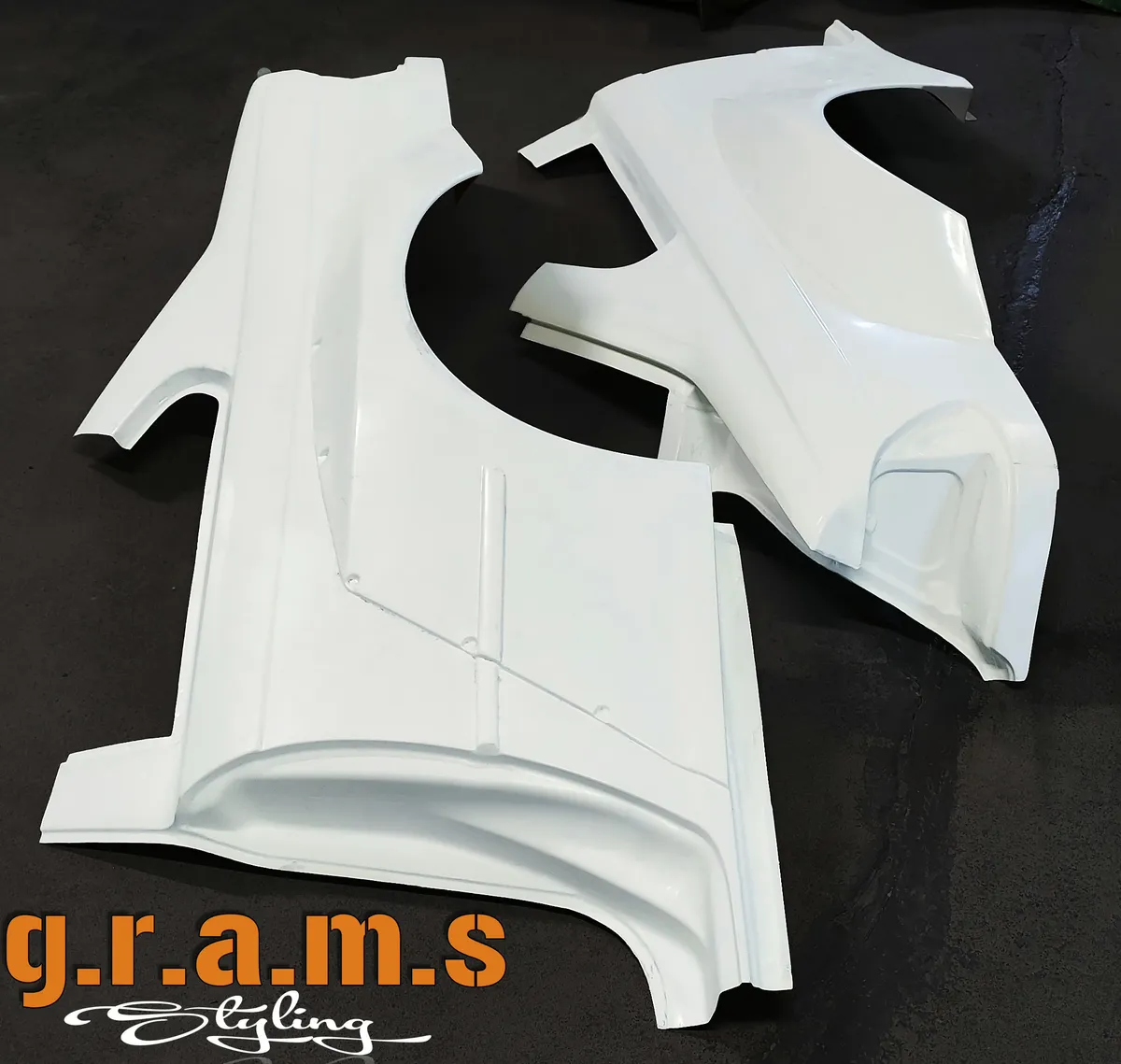 BMW E46 Coupe Version 2 Wide Rear Quarters/ Fender Flares, photo 11 of 17