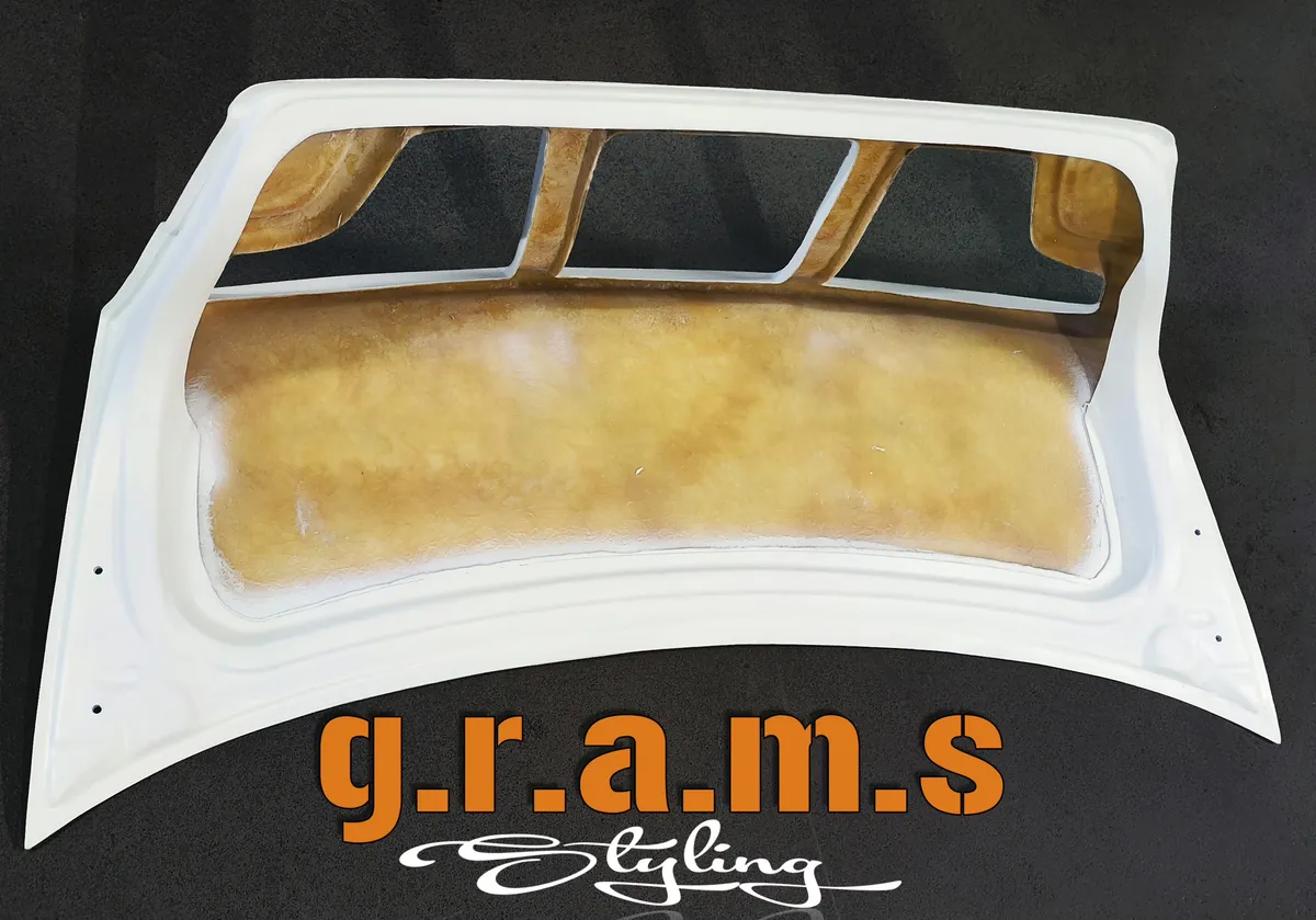 BMW E46 Coupe Vented Racing Boot Lid Trunk, photo 5 of 7