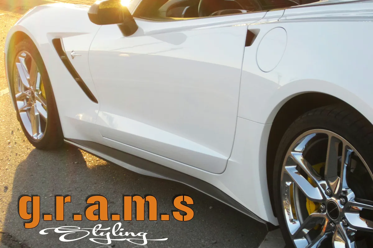 Chevrolet Corvette C7 Side Skirt Extensions, photo 5 sur 11