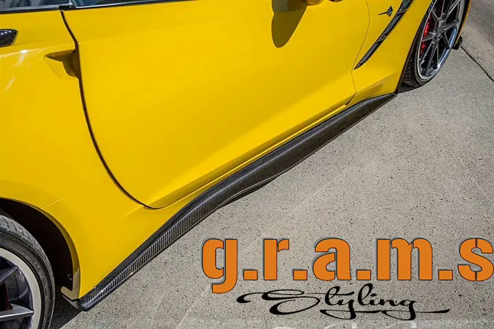 Chevrolet Corvette C7 Side Skirt Extensions, photo 3 sur 11