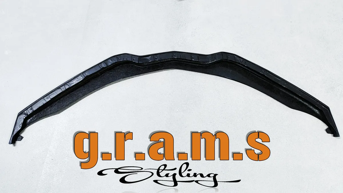 Chevrolet Corvette C7 Front Lip for OEM Bumper, foto 6 van 6