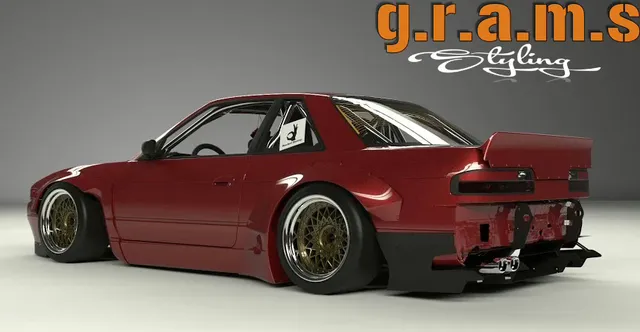 Nissan Silvia PS13 200SX Ducktail Spoiler