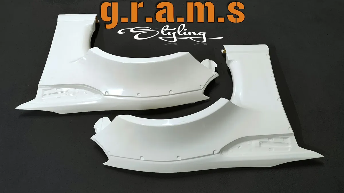 Toyota GT86 Subaru BRZ Front Wide Fenders - Wisefab Fit +100mm, foto 7 di 12