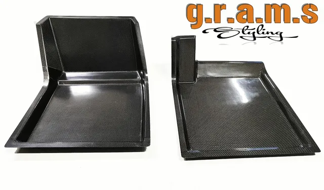 Universal Racing Footwell - Pair L+R
