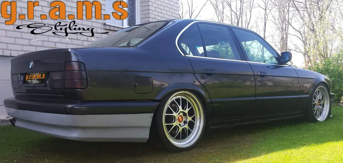 BMW E34 AC Schnitzer Style Rear Bumper Lip, photo 5 of 6