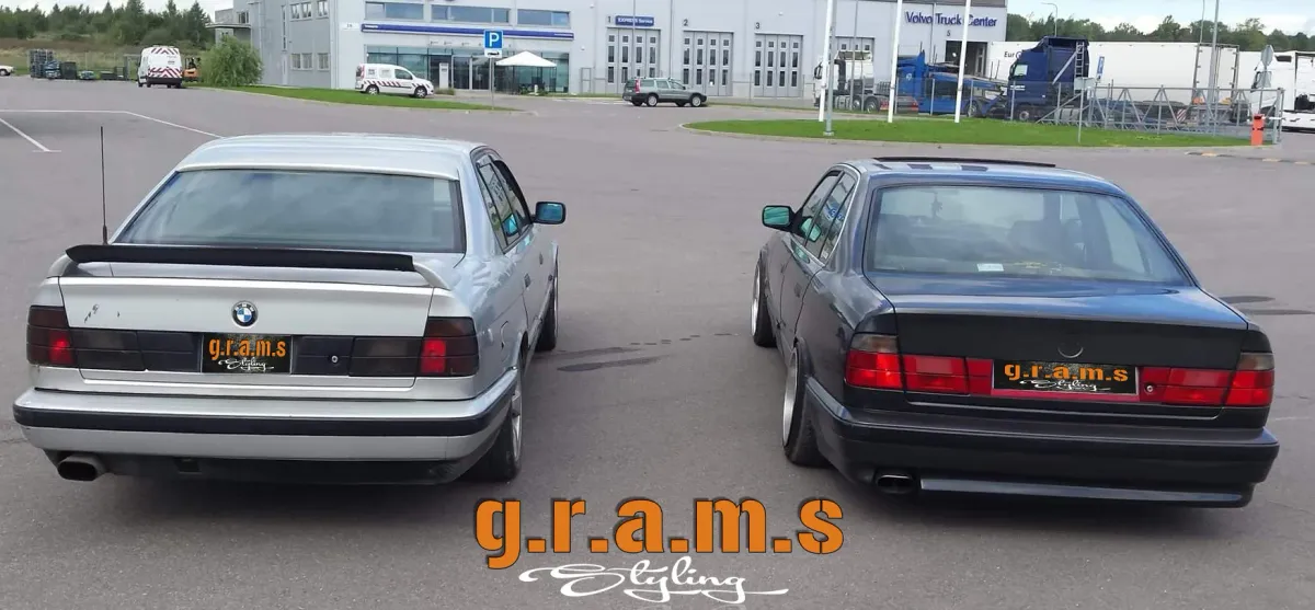 BMW E34 AC Schnitzer Style Rear Bumper Lip, photo 6 of 6