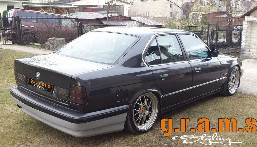 BMW E34 AC Schnitzer Style Rear Bumper Lip, photo 4 of 6