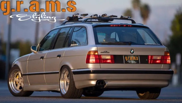 BMW E34 AC Schnitzer Style Rear Bumper Lip