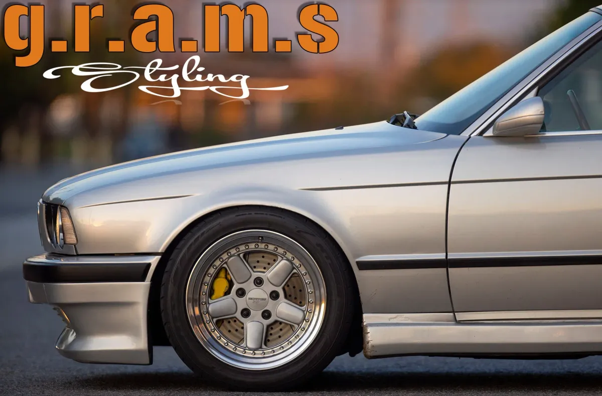 BMW E34 AC Schnitzer Style Front Bumper Lip, foto 5 van 8