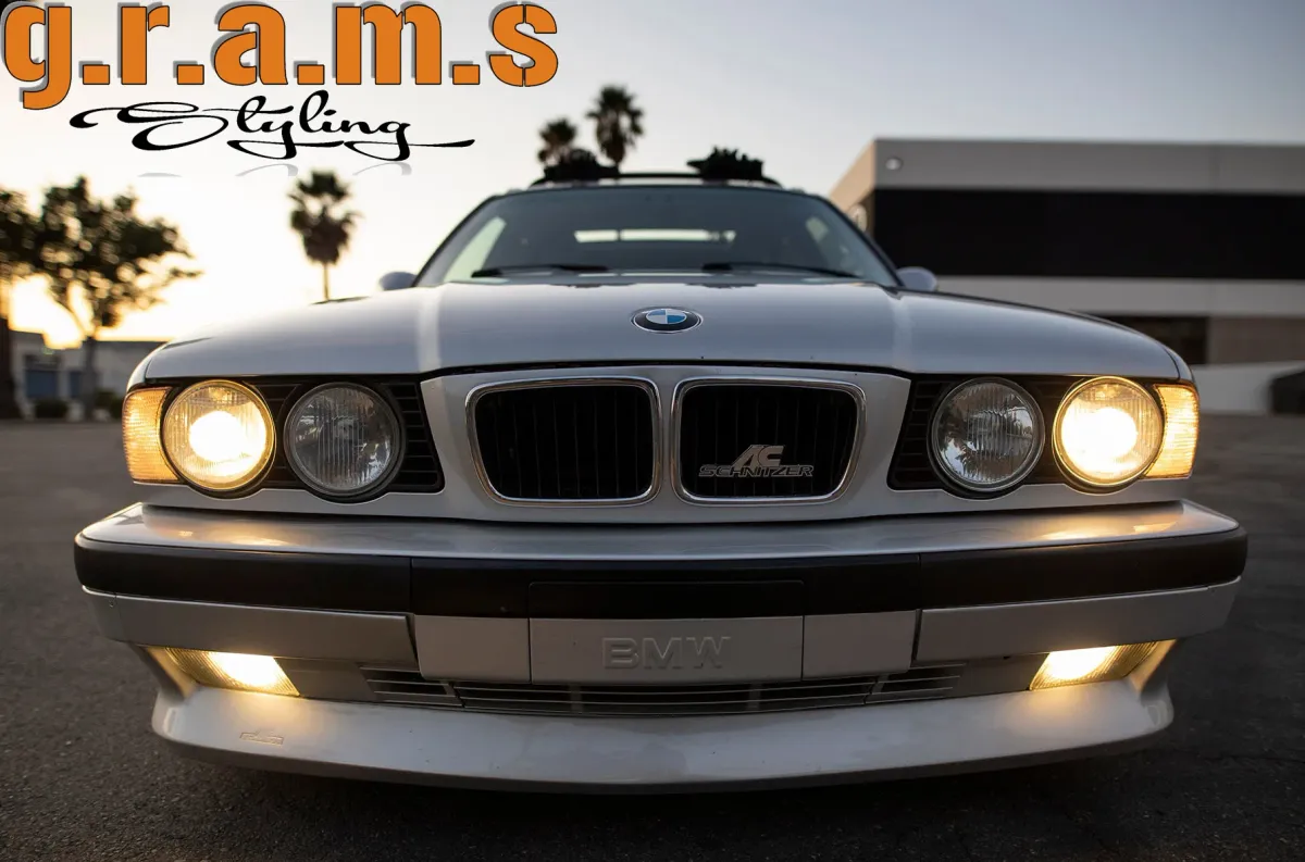 BMW E34 AC Schnitzer Style Front Bumper Lip, foto 1 van 8