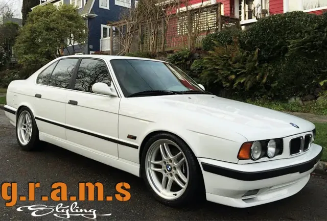 BMW E34 Side Skirts - Mtech Style