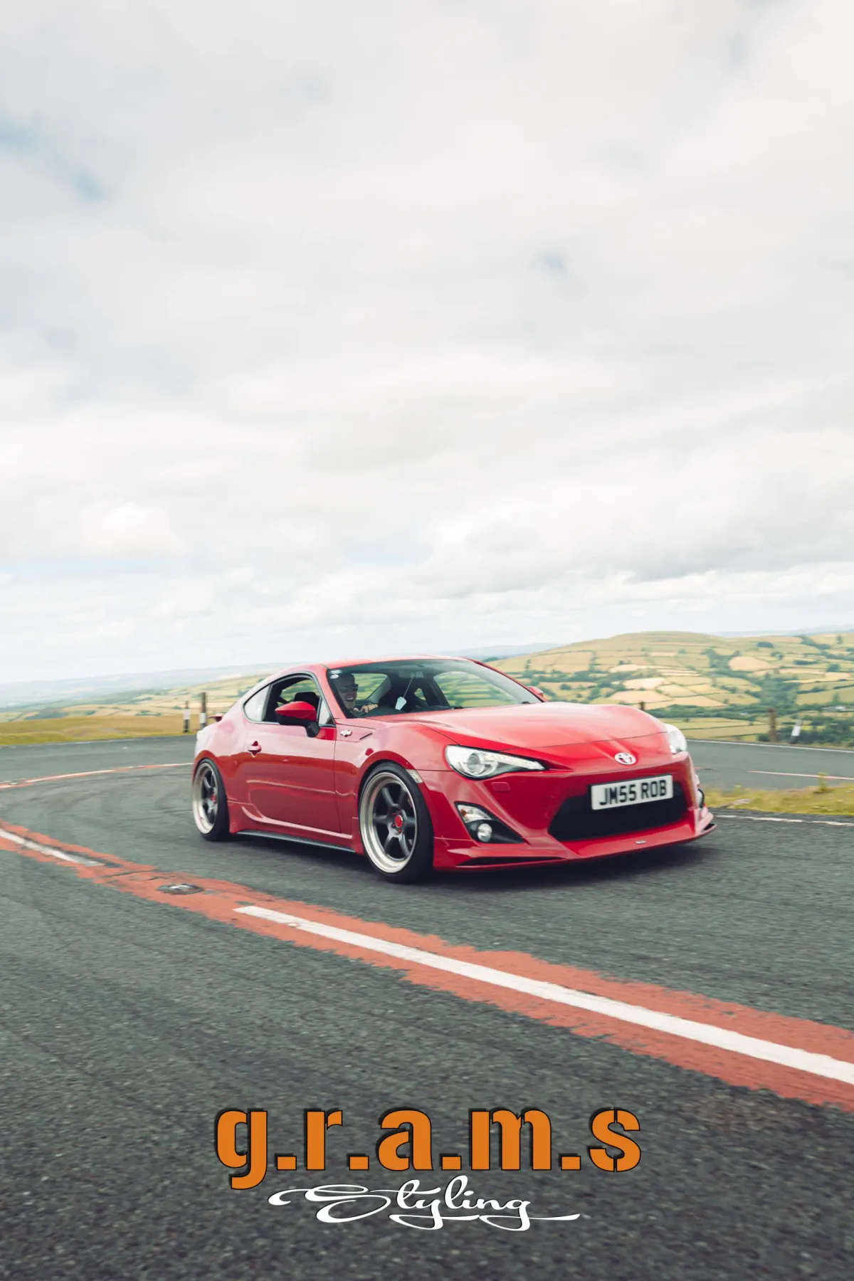 Toyota GT86 Front Bumper Lip for HGK Wide Body Kit, foto 1 di 9