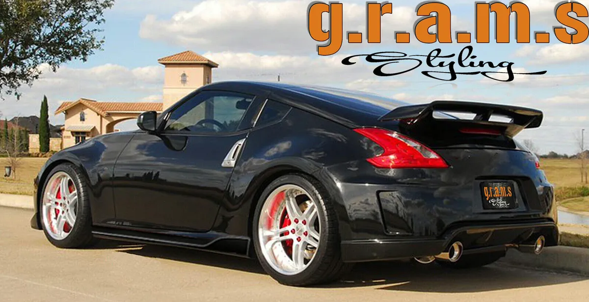Nissan 370Z Z34 Side Skirt Extensions - Origin Lab Style, photo 3 of 11