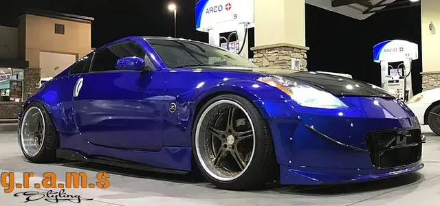 Nissan 350Z Z33 Side Skirt Extensions - Origin Lab Style