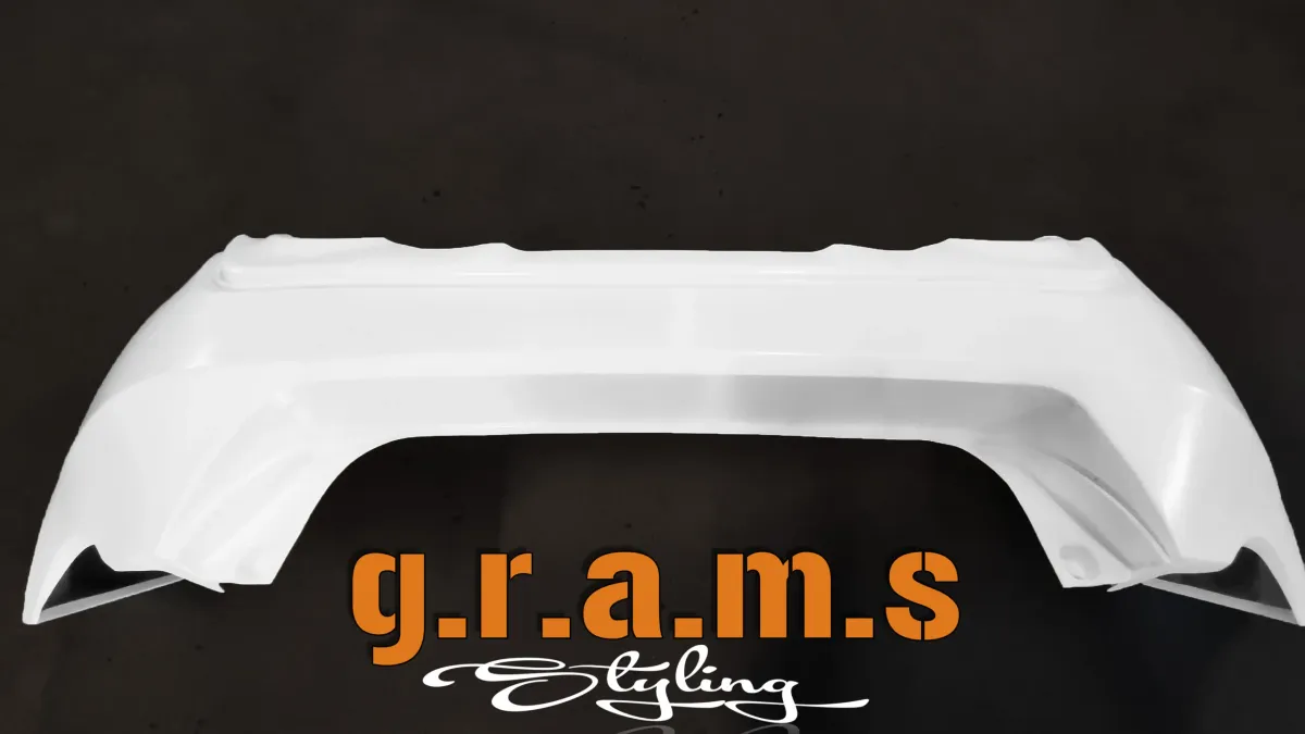 Toyota GT86 Subaru BRZ Widebody Rear Bumper - HGK Style Version 1, photo 8 of 9