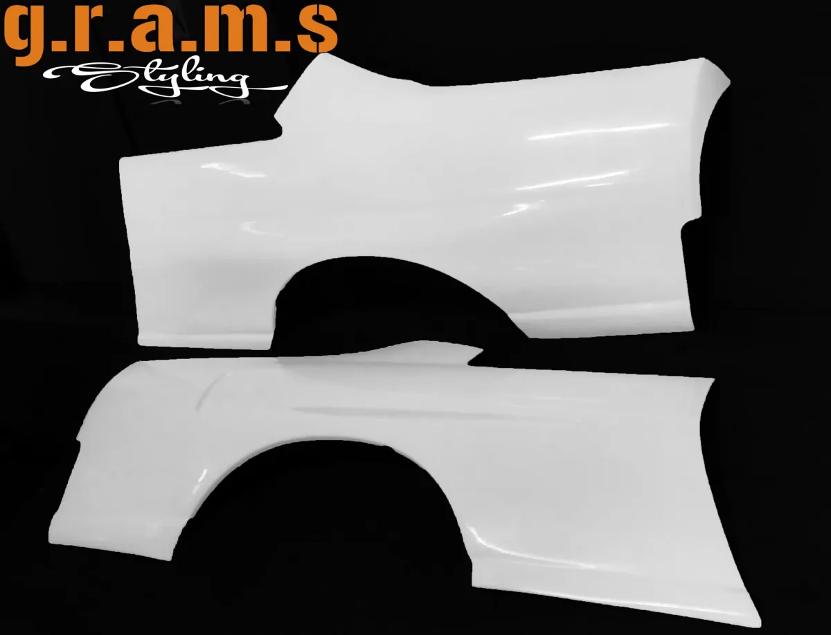 Nissan Skyline R33 Rear Fenders / Full Quarters - GT-R Style +50mm, photo 5 of 13