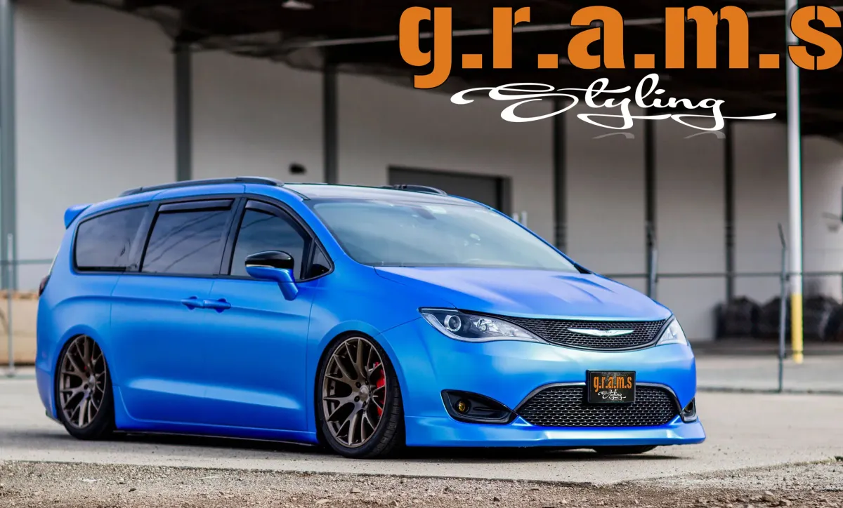 Chrysler Pacifica Front Bumper Lip - Clinched Style, photo 2 of 10
