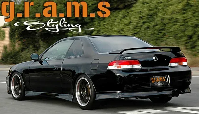 Honda Prelude MK5 OEM-Style Rear Bumper Lip, bilde 4 av 6