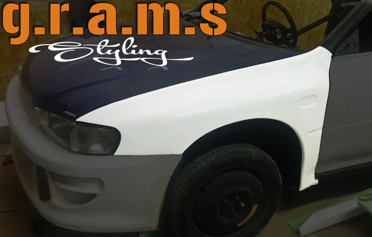 Subaru Impreza GC8 Coupé WRC Front Fenders / Wings, photo 7 of 7