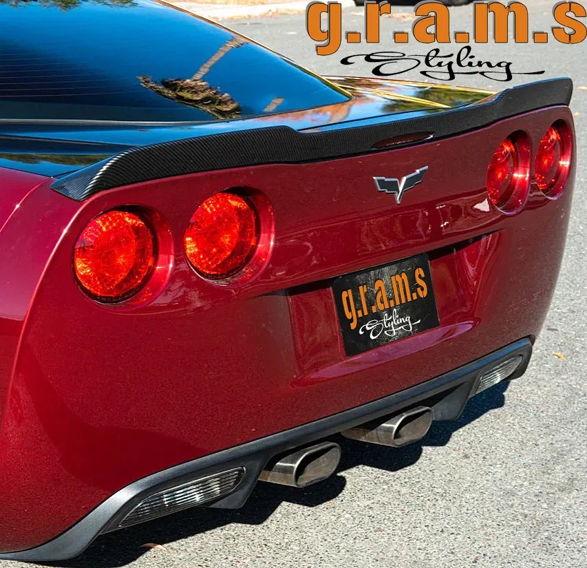 Chevrolet Corvette C6 ZR1 Rear Spoiler - ZR1 Style, photo 4 of 5