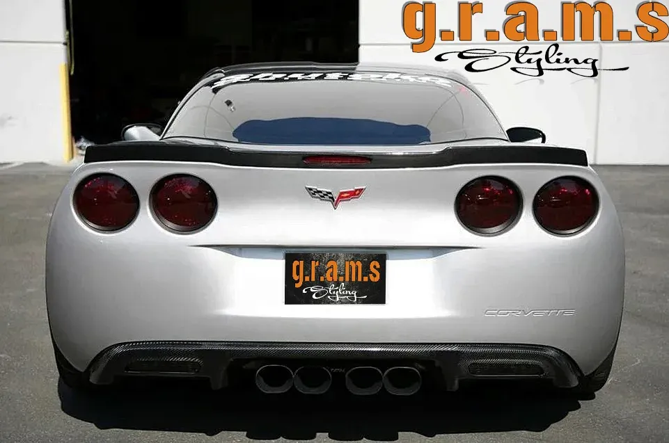 Chevrolet Corvette C6 ZR1 Rear Spoiler - ZR1 Style, photo 2 of 5