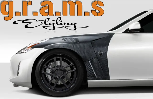 Nissan 370Z Z34 RS1 Style Front Vented Fenders